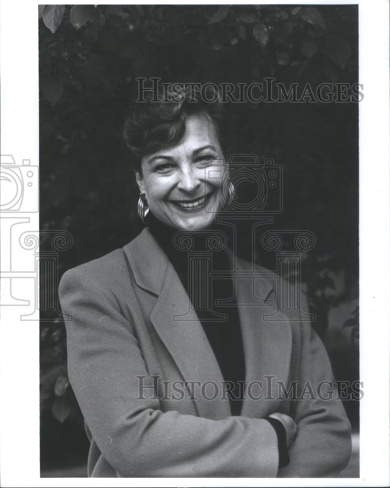 1993 Press Photo Maggie Savage Television Host- RSA21439 - Historic Images