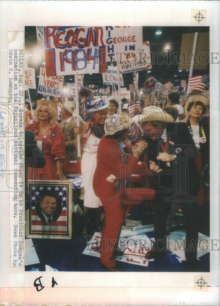 1984 President Reagan Republican National - Historic Images