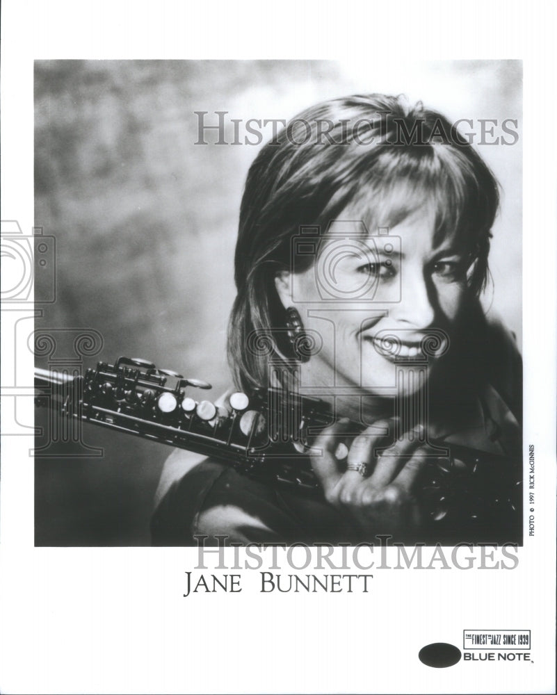 1998 Jane Bunnett Soprano Jazz Saxophonist - Historic Images