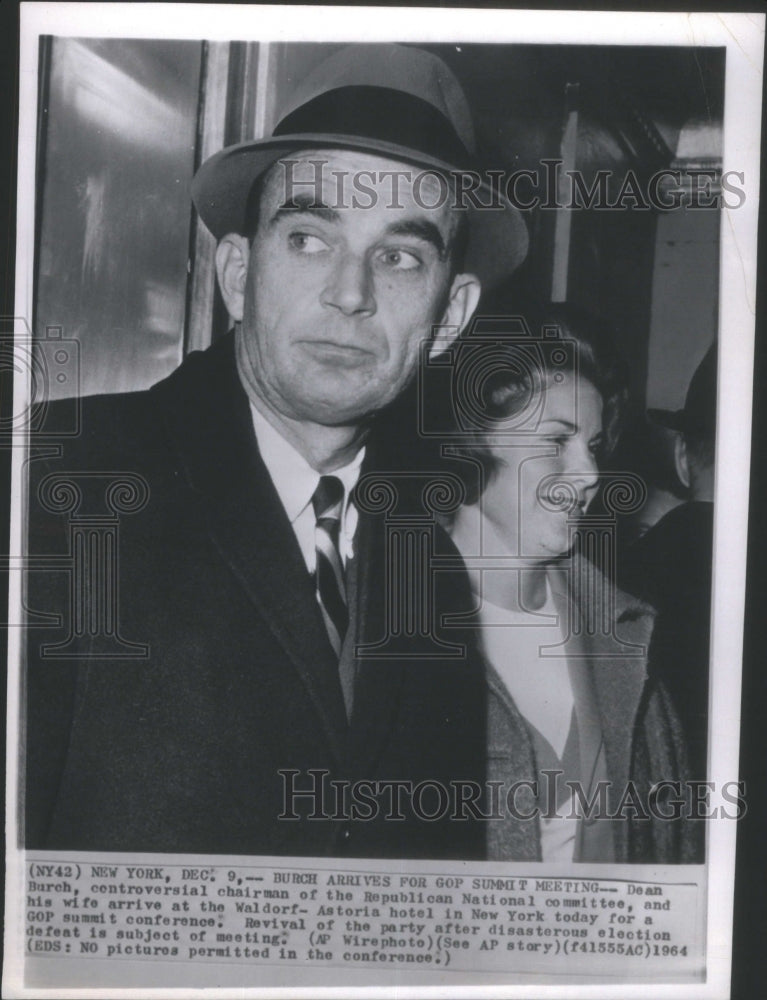 1964 Dean Burch Republican National Committ-Historic Images