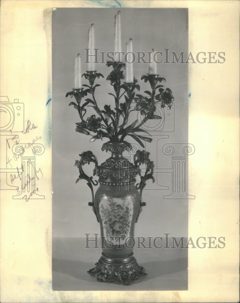 1965 Candelabra Traditional Term Multiple D - Historic Images