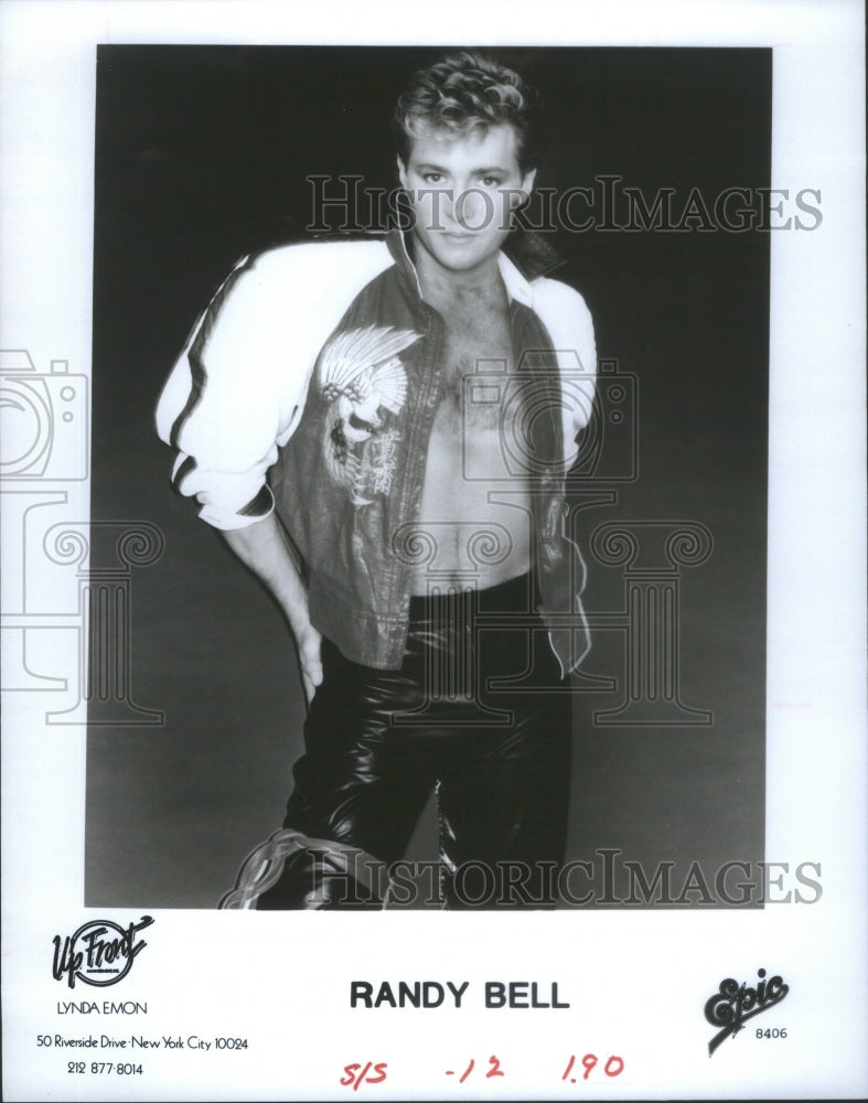 1984 Press Photo Randy Bell American Singer Songwriter- RSA21671 - Historic Images