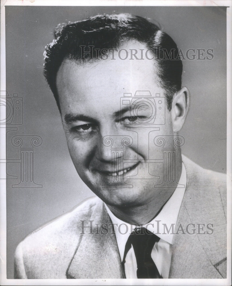 1955 Press Photo James Rademacher President National As- RSA21747 ...