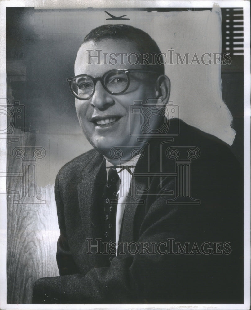 1958 Press Photo Nicholas Kelly American Author Poet Wr- RSA22045 - Historic Images