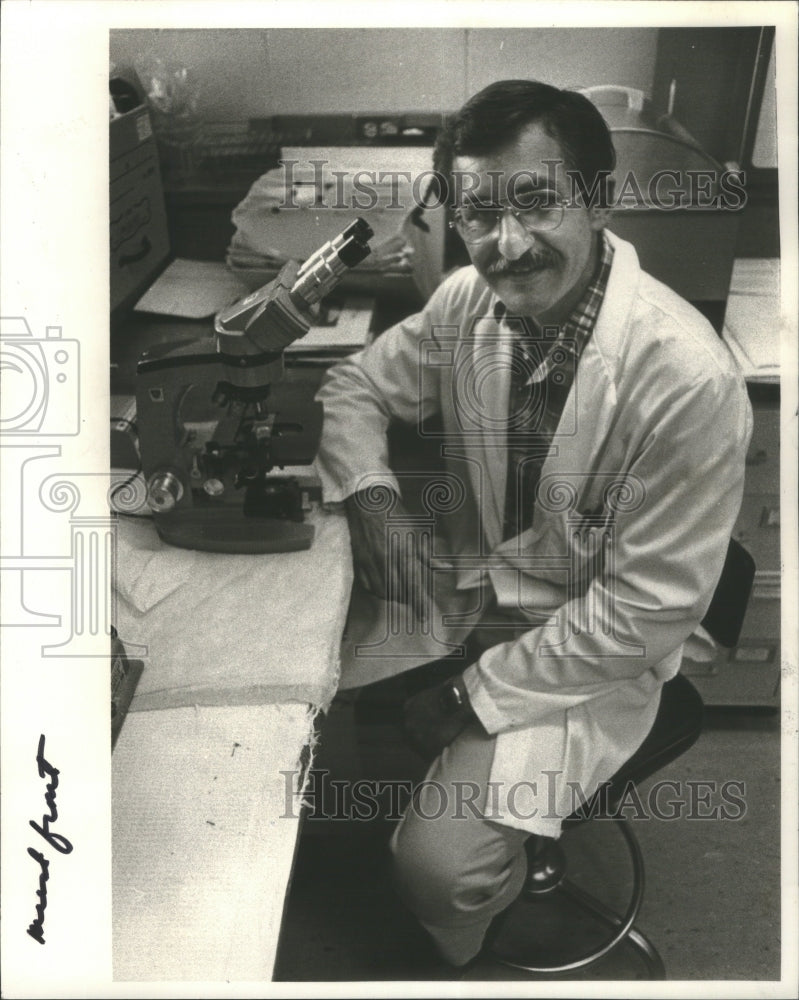 1980 Dr. Joseph Kaplan Researcher - Historic Images