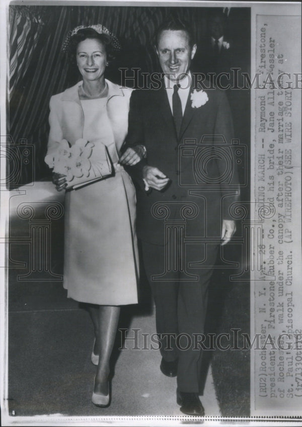 1962 Press Photo Raymond Firestone President Firestone- RSA22135 ...