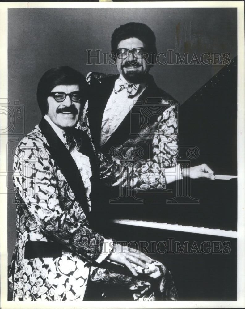 1983 Press Photo Ferrante Teicher Music Piano Players S- RSA22267 - Historic Images