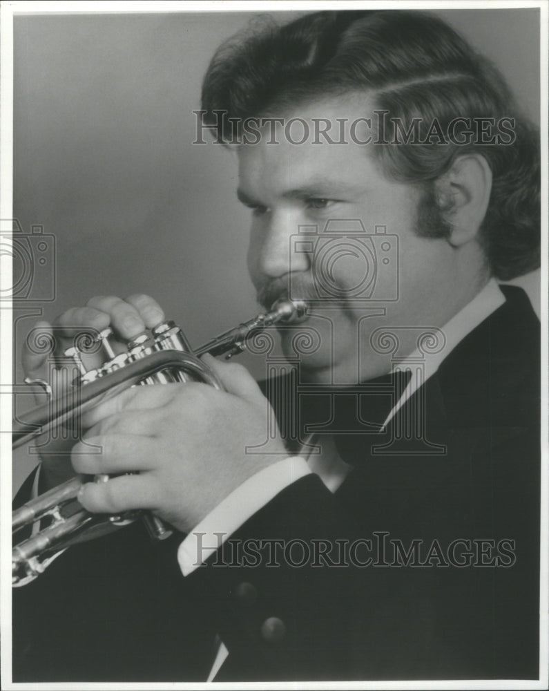 1978 David Hickman Trumpeter Musician-Historic Images