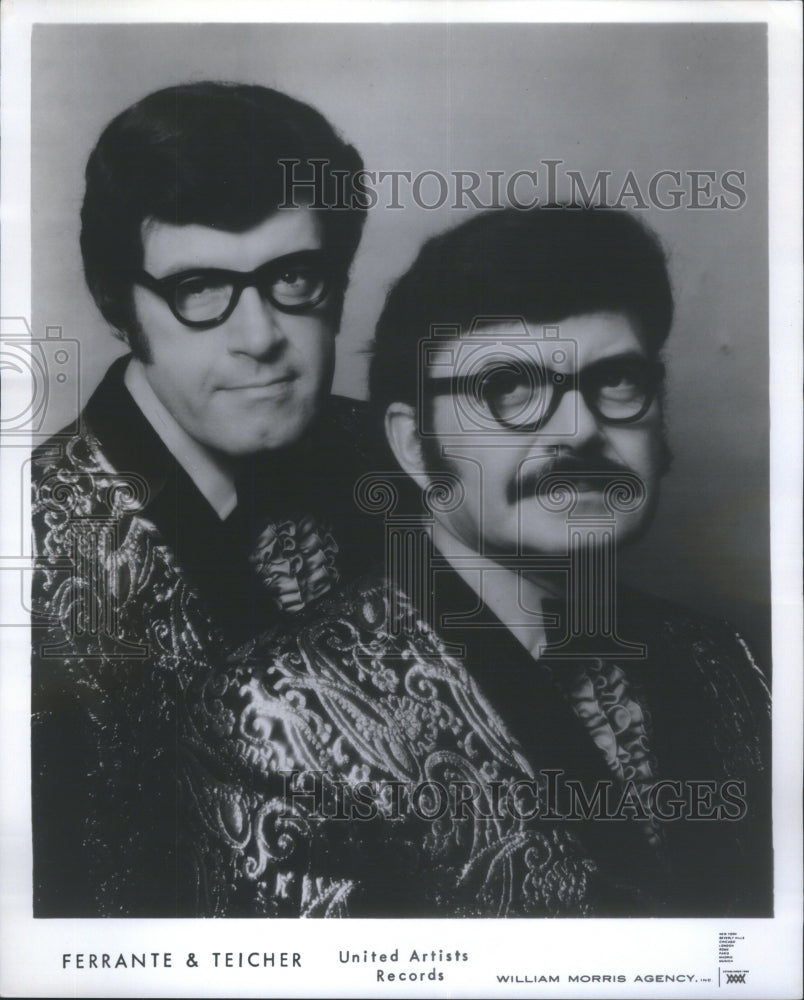 1970 Ferrante &amp; Teicher Duo American Pianis - Historic Images