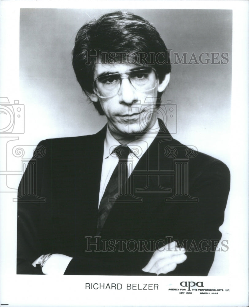 1989 Richard Jay Belzer American Comedian A - Historic Images