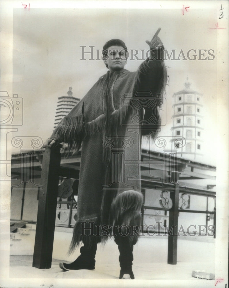 1966 Press Photo Horst Bucholz stars Marco Magnificent - Historic Images