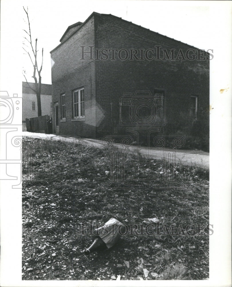 Press Photo Millsissipp Chicago Millgate neighborhood- RSA22957 - Historic Images