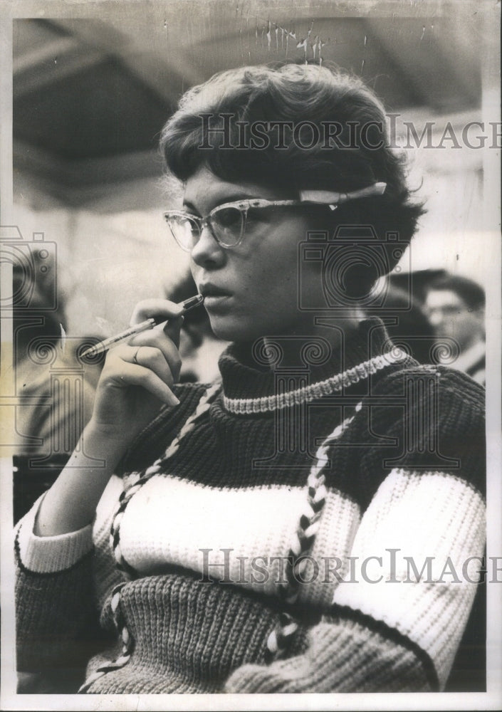 1962 Press Photo Patricia McNerney Mother McAuley Chica- RSA23109 - Historic Images