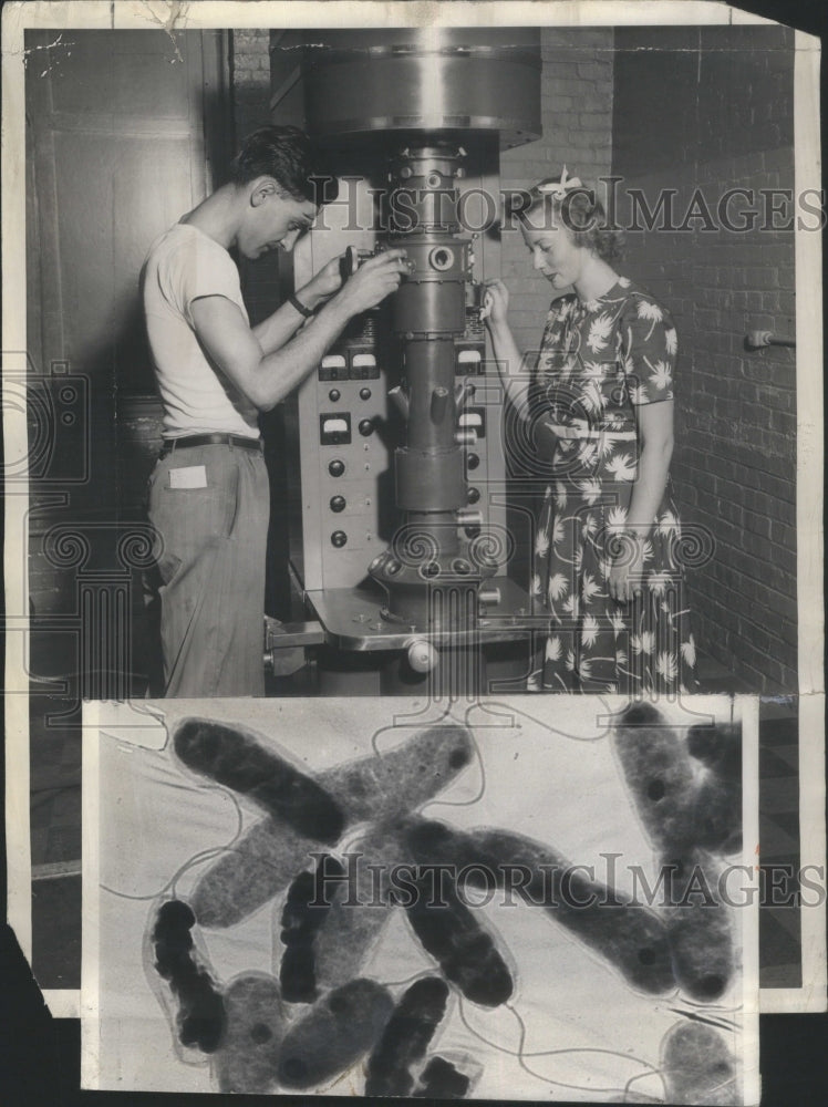 1941 Press Photo New Electron-Supermicroscope-Universit- RSA23119 - Historic Images
