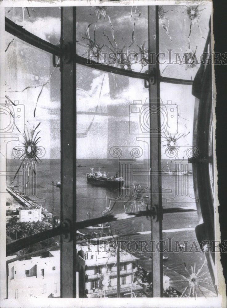 1957 Window-Port-Lighthouse Riddle-Bullet H - Historic Images