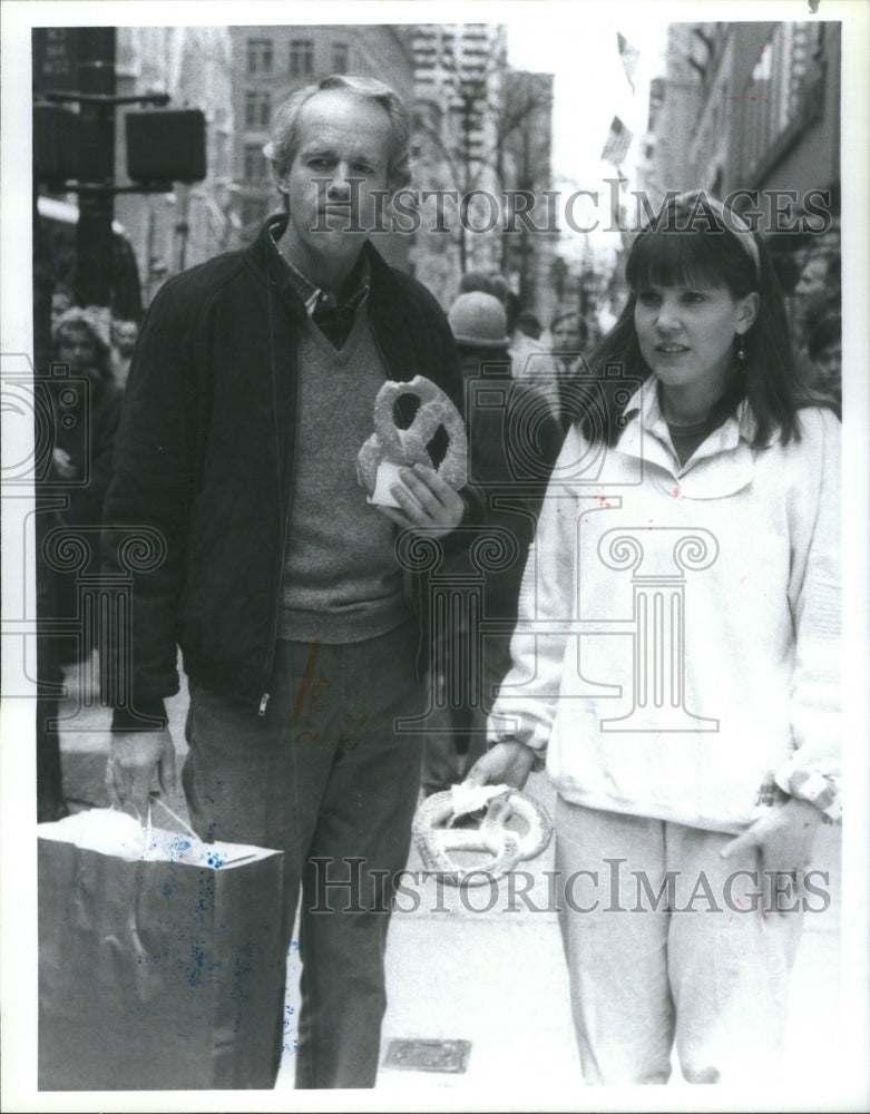 1985 Michael Farrell Actor - Mary Tanner-Ex - Historic Images