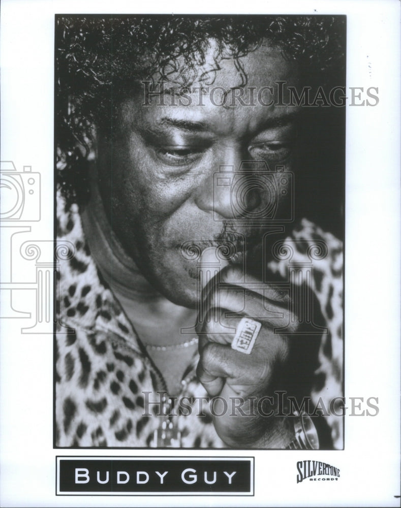 1991 Press Photo Buddy Guy American Blues Jazz Guitaris- RSA23527-Historic Images