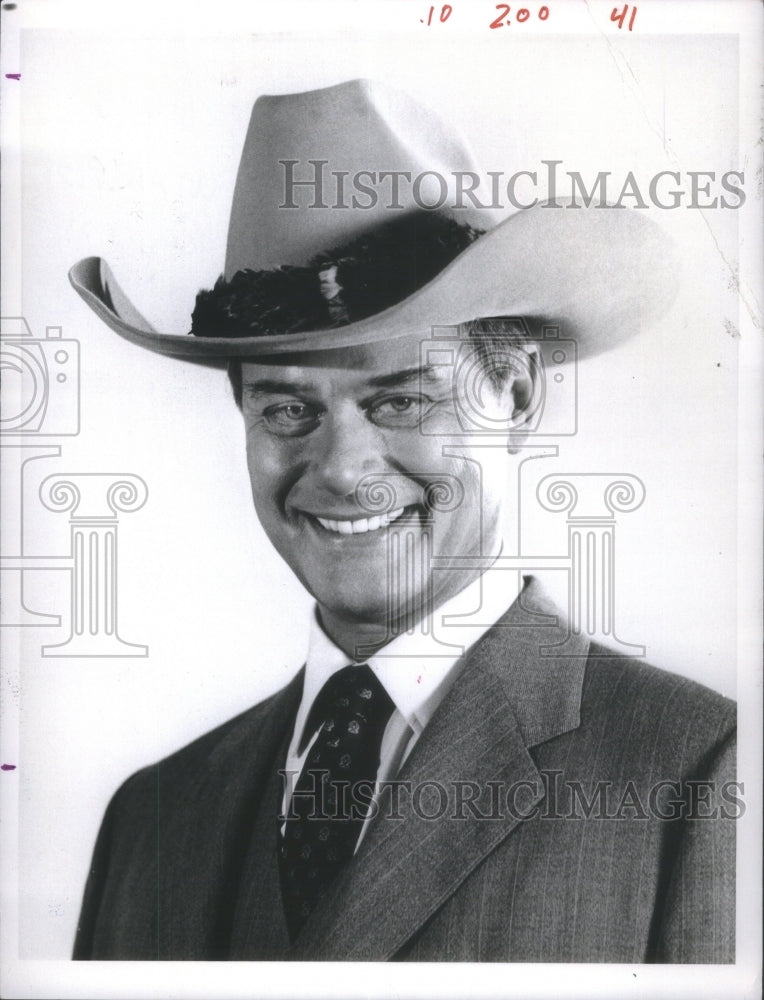 1983 Larry Hagman American Film TV Actor Pr - Historic Images