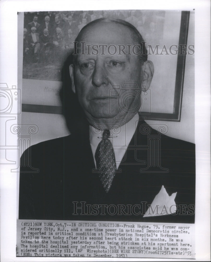 1951 Frank Hague American Democratic Party - Historic Images