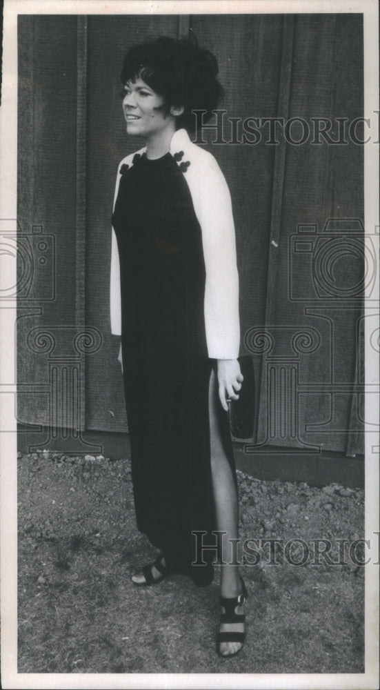 1972 Mrs John Hagener wearing Camouflage-Historic Images