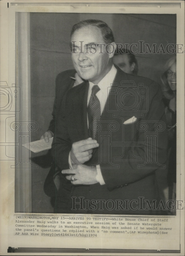 1974 Senate Watergate Committee Alexander-Historic Images