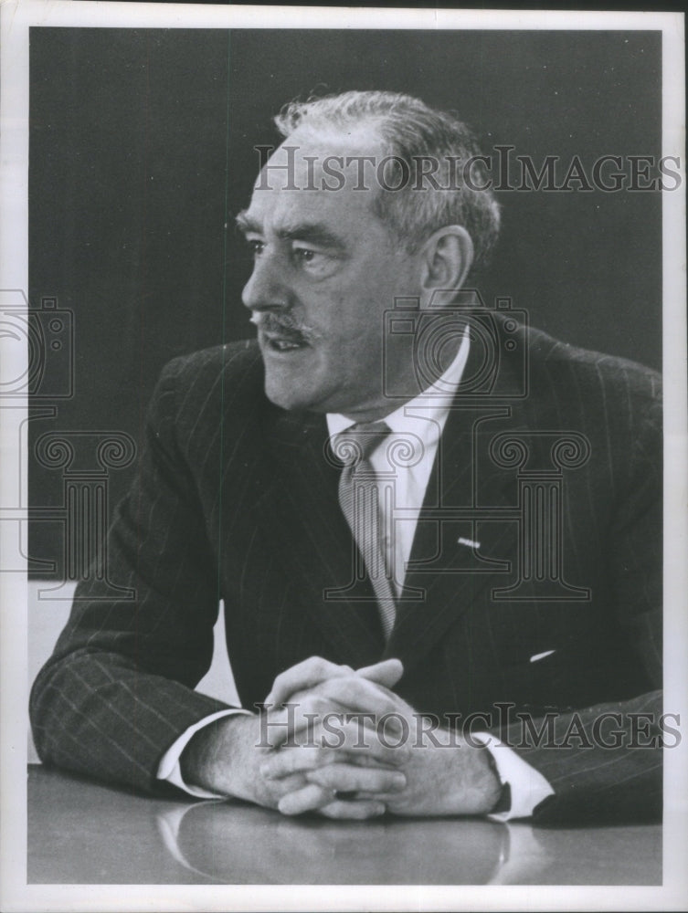 1952 Press Photo Dean Acheson American Statesman Lawyer- RSA23685 - Historic Images