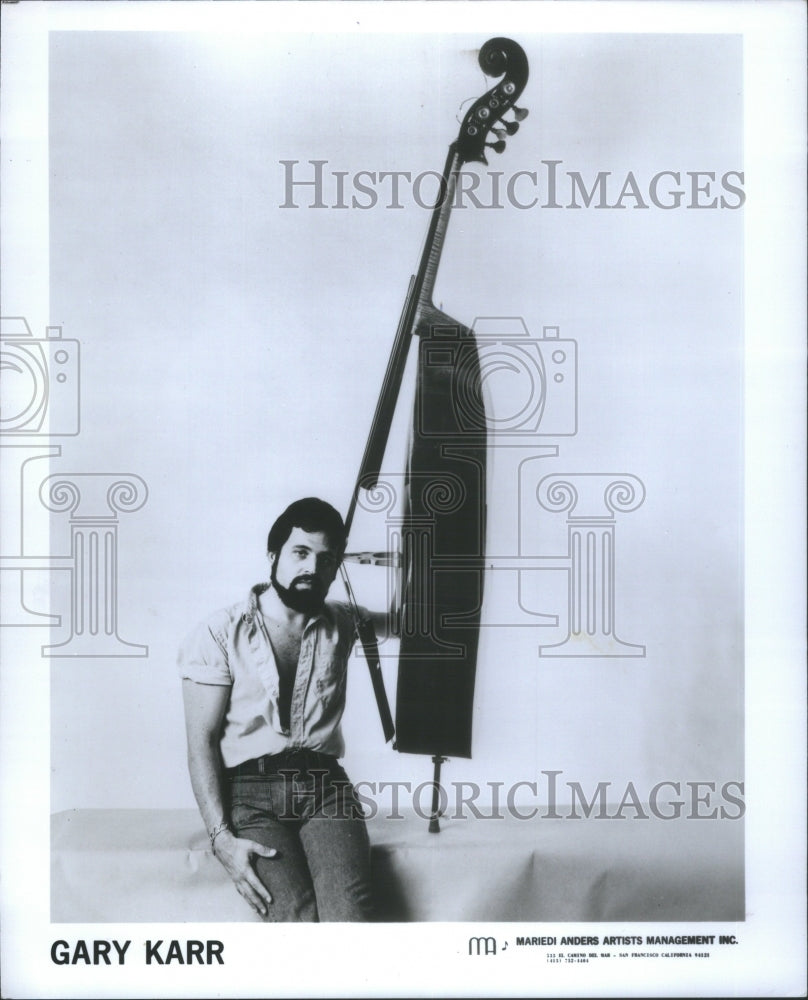 1980 Gary Karr Los Angeles California - Historic Images