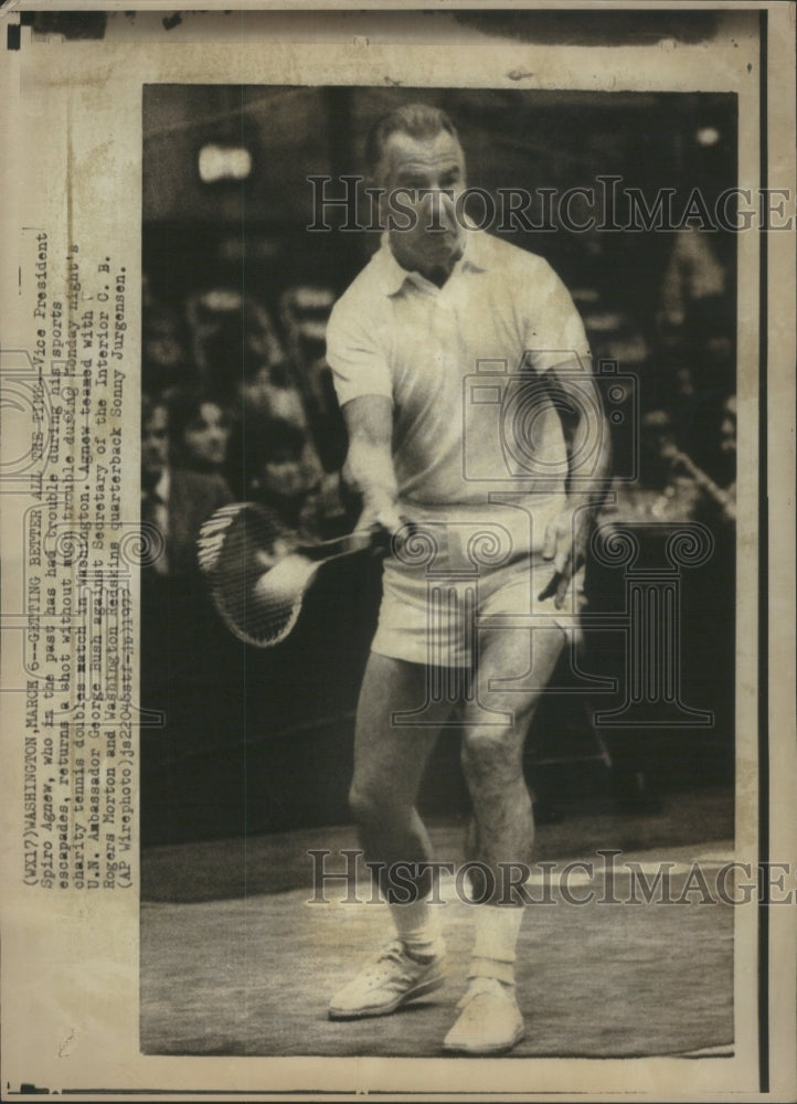 1972 Vice President Spiro Agnew sports-Historic Images