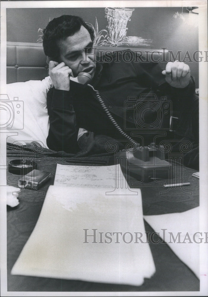 1973 Press Photo Picture of Hank Adams, Negotiator.- RSA24269 - Historic Images