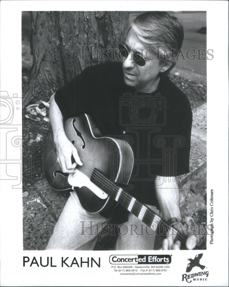 1999 Press Photo Paul Kahn musician guitarist composer- RSA24411 - Historic Images