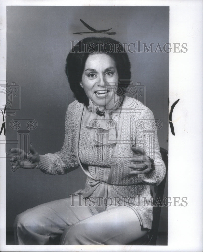 1976 Press Photo Doctor Irene Kassorla psychiatrist - Historic Images