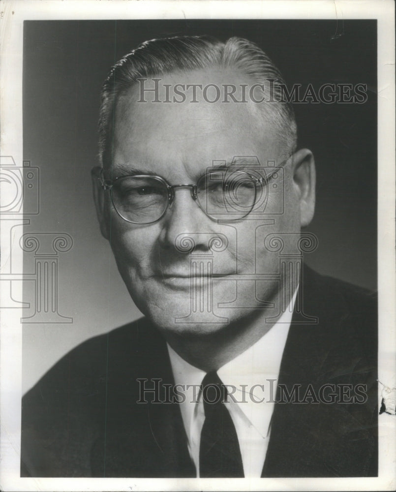 1961 Press Photo Frederick Kappel President American Te- RSA24531 - Historic Images