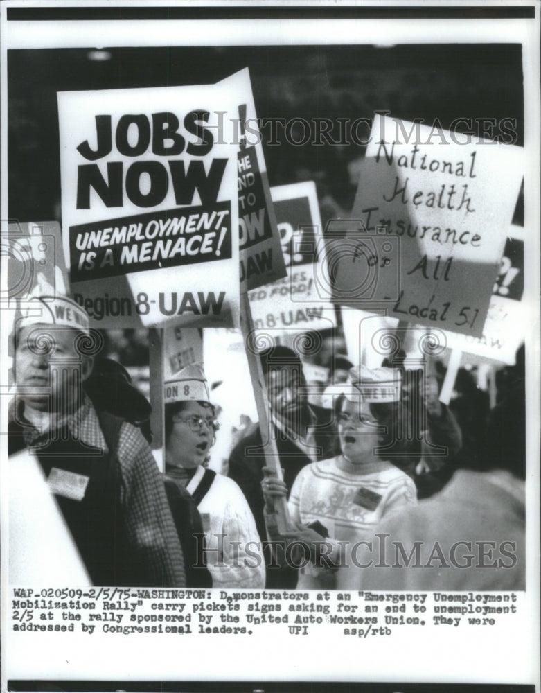 1975, Emergency Unemployment Mobilization- RSA24657 - Historic Images