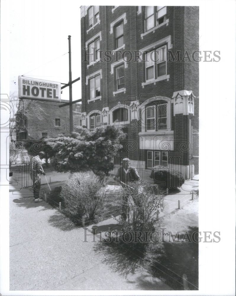 1992 Billinghurst Hotel Detroit - Historic Images