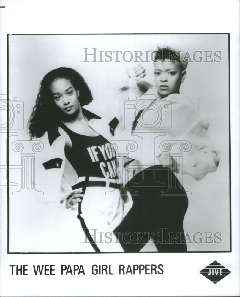 1990 Wee Papa Girl Rappers British Female R - Historic Images