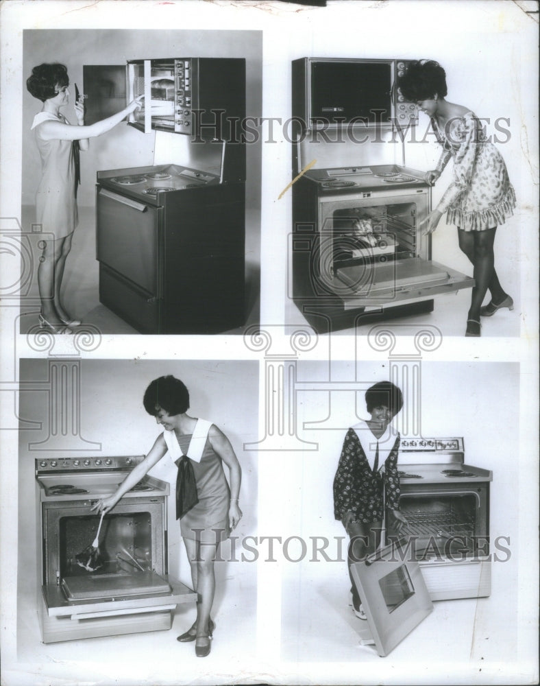 1970, The New Convenient Ovens, easy to cook- RSA25111 - Historic Images