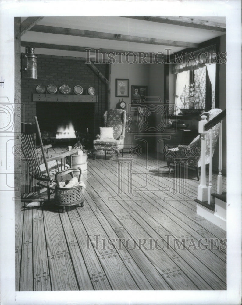 1978, Oak Floorings Housing Interior Decorat- RSA25337 - Historic Images