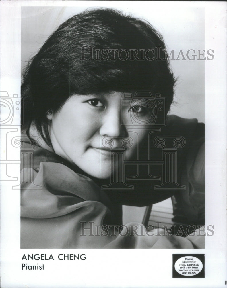 1988 Angela Chang Canadian Pianist - Historic Images