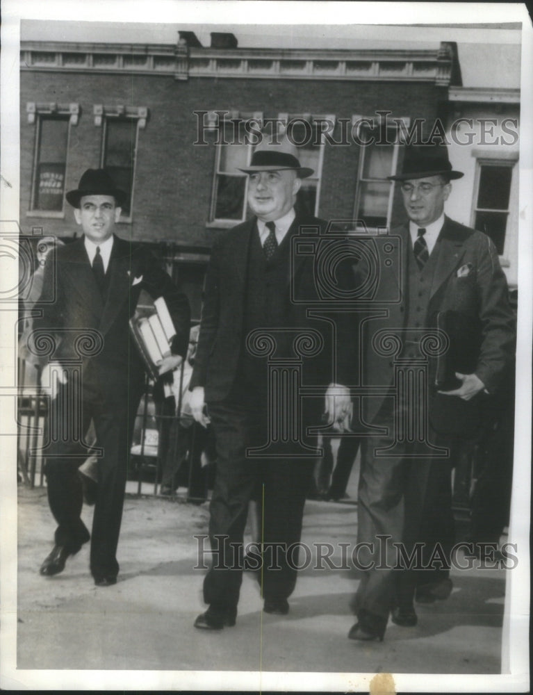 1937 Press Photo H.H. Denhardt Henry County Courthouse - Historic Images