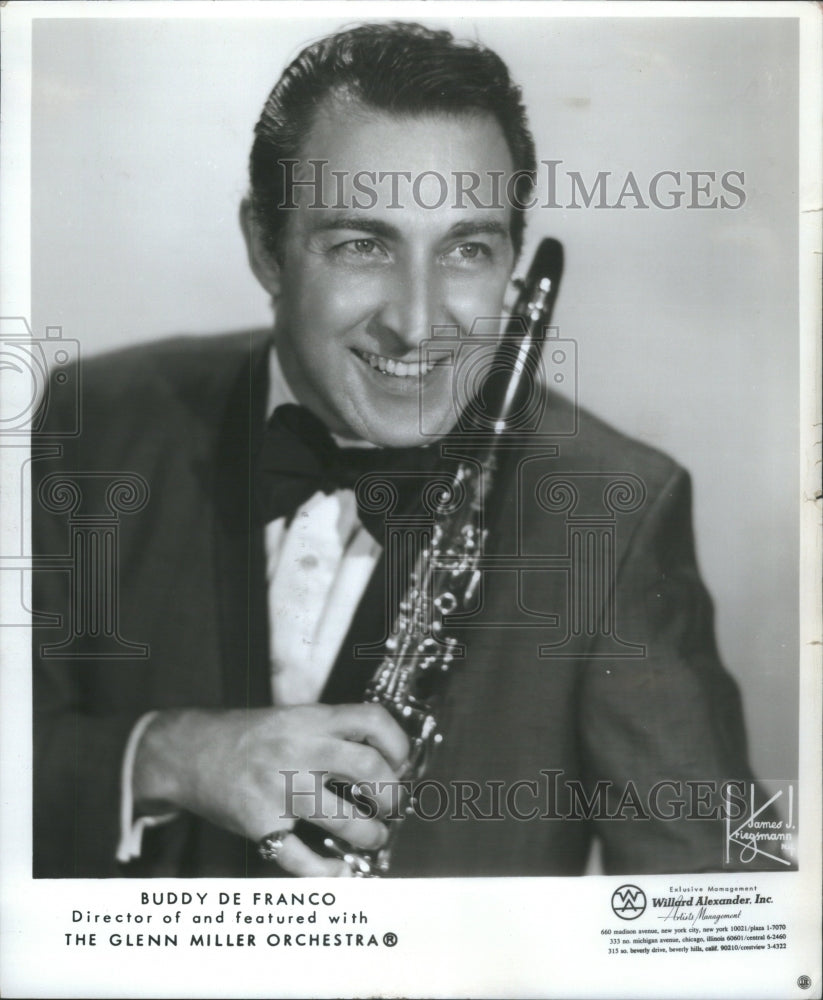 1971 Press Photo Buddy De Franco American jazz clarinet- RSA25887 - Historic Images