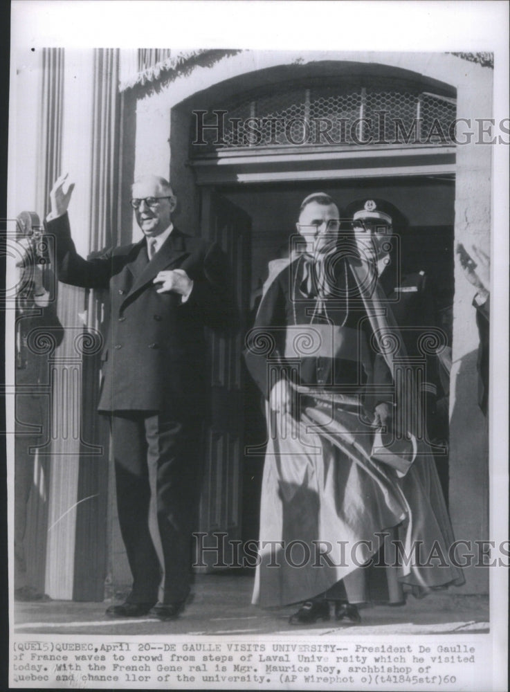 1960 President De Gaulle France Vaval Unive-Historic Images