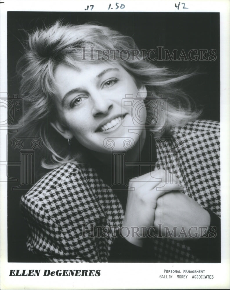 1988 Press Photo Ellen DeGeneres American comedienne te- RSA26131 - Historic Images