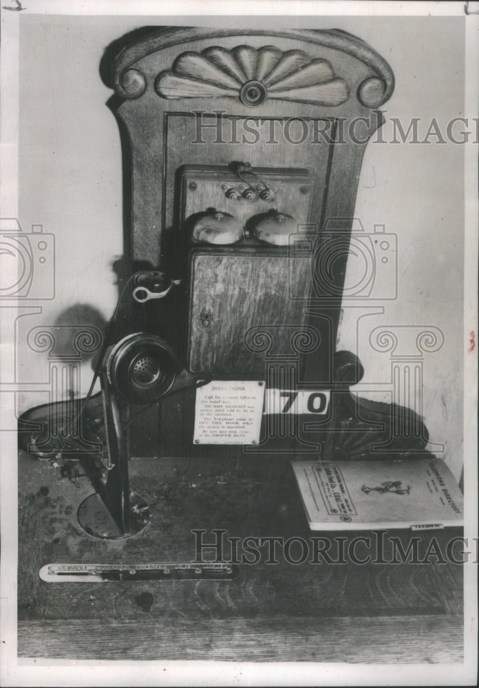 1953 Laura Evans phone-Historic Images