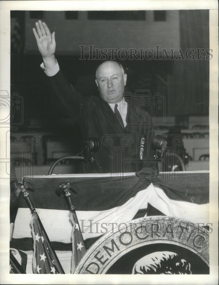 Press Photo Farley Chairman Democratic National Committ - Historic Images