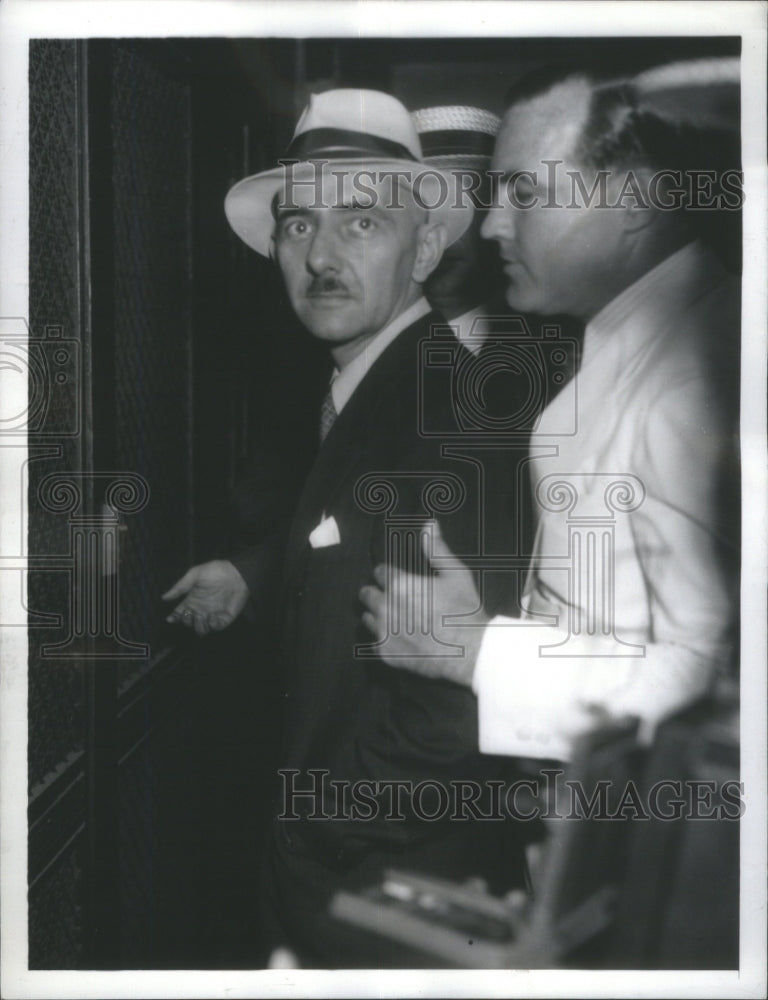 1936 Press Photo Lieutenant Commander John Fransworth U- RSA26423 - Historic Images