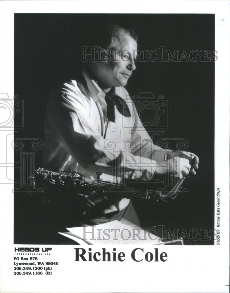 1995 Press Photo Richie Cole- RSA26459 - Historic Images