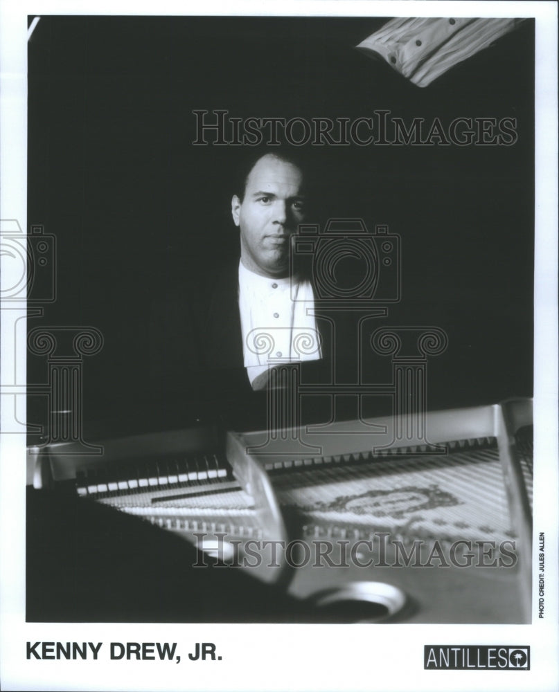 1993 Kenny Drew Jr son jazz pianist Kenny - Historic Images