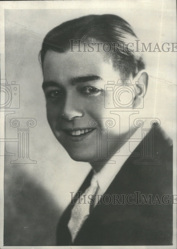 1929 Press Photo Morton Downey American Tenor Singer- RSA26721 - Historic Images