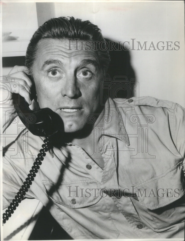 1962 Kirk Douglas American Film Stage Actor - Historic Images