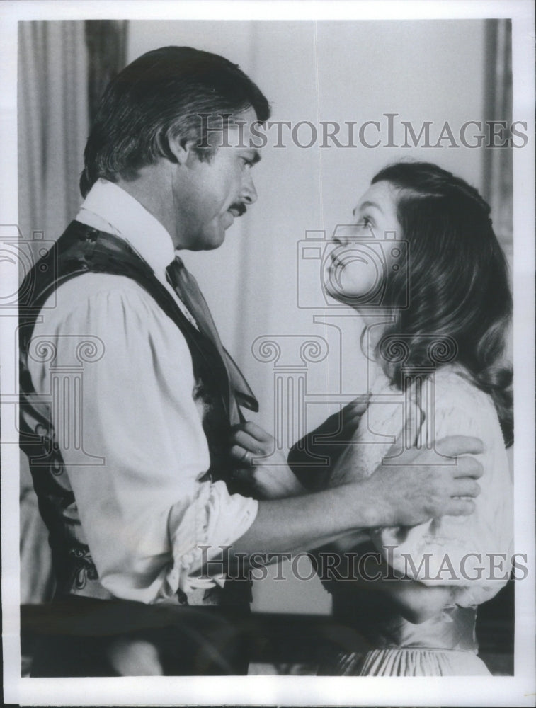 1981 Press Photo Genevieve Bujold Chad Everett Program- RSA26927 - Historic Images